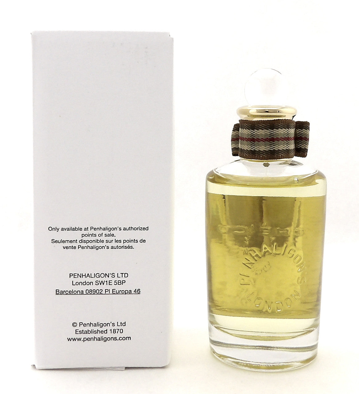 Penhaligon's The Cut 3.4 oz./ 100 ml. Eau de Parfum Spray for Men New Tester w/Cap