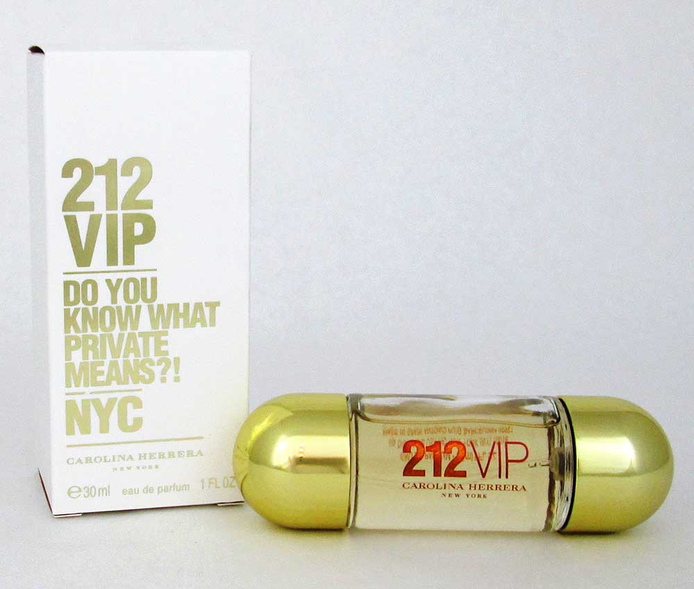 212 VIP by Carolina Herrera Eau de Parfum Spray 1.0 oz.Women.No Cello