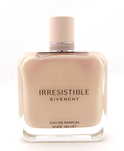 Irresistible Givenchy NUDE VELVET 2.7 oz. EDP Spray for Women. New Tester w/Cap
