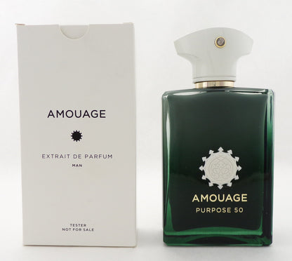 Amouage PURPOSE 50 by Amouage 3.4 oz. Eau de Parfum Spray for Men. Brand New TESTER