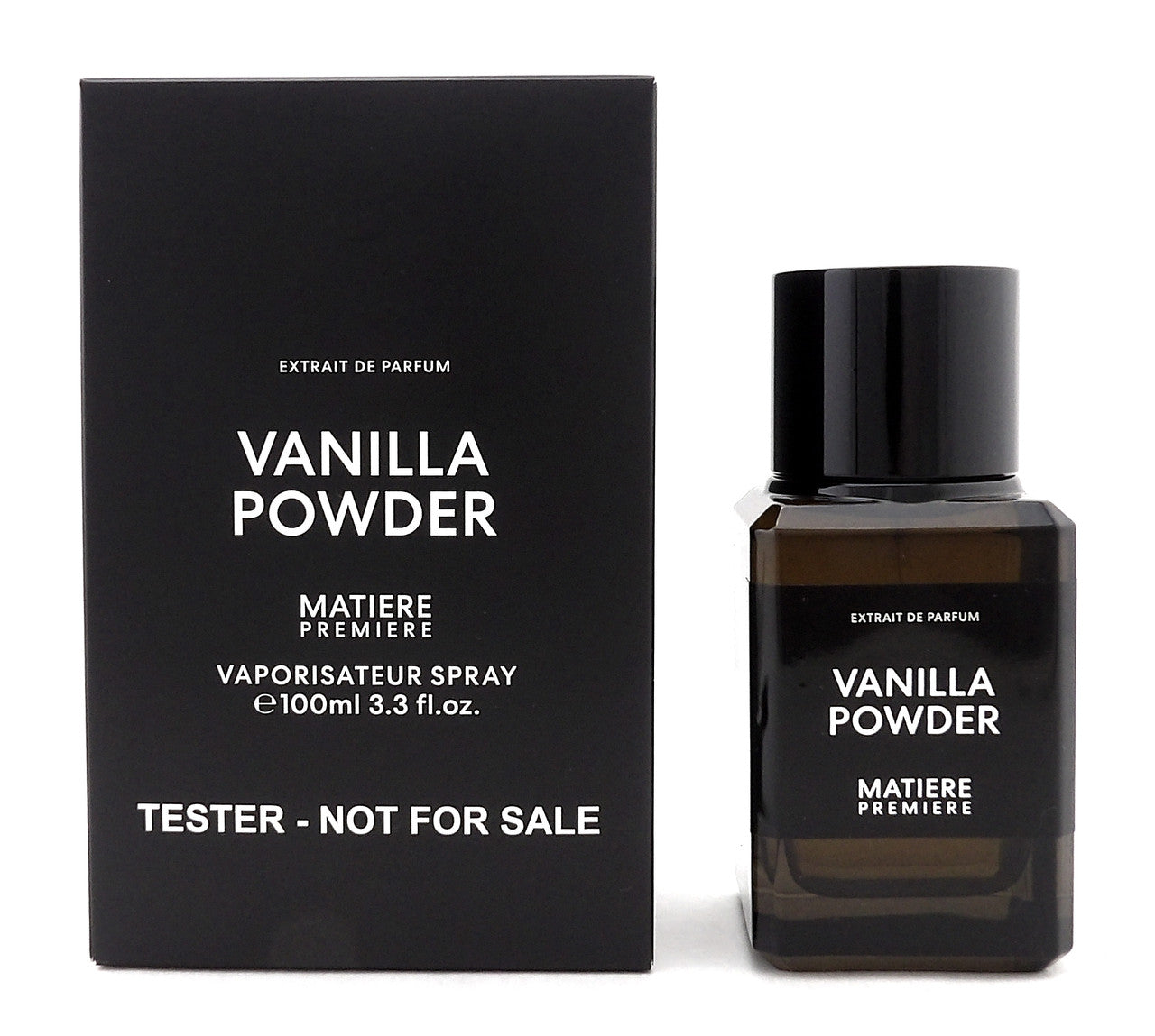 Matiere Premiere VANILLA POWDER 3.3 oz Extrait de Parfum Spray Unisex New Tester w/Cap