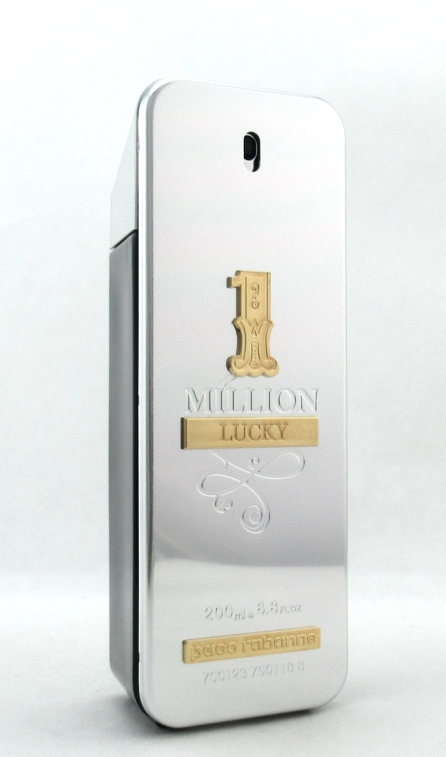 1 Million Lucky by Paco Rabanne Eau De Toilette Spray for Men 200 ml./ 6.8 oz. NO BOX Lower Fragrance Level