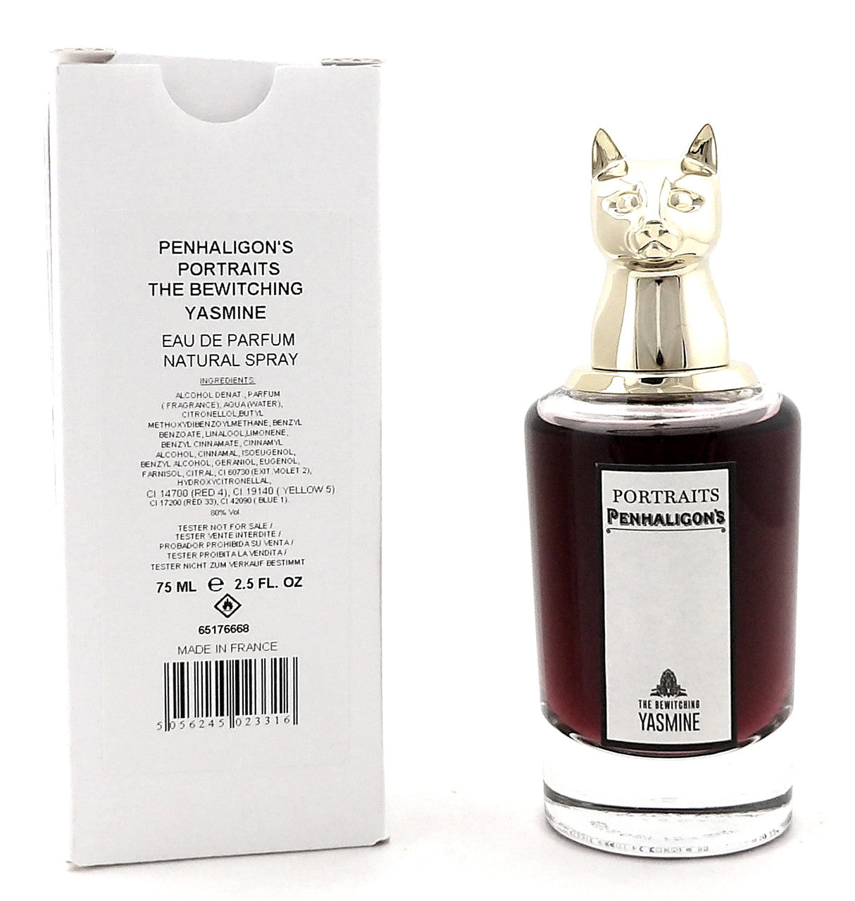 Penhaligon's The BEWITCHING YASMINE 2.5 oz./ 75 ml. Eau de Parfum Spray for Women. New Tester w/Cap