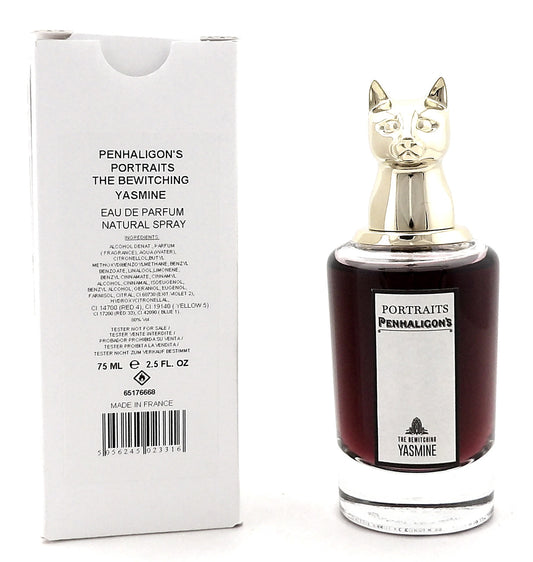 Penhaligon's The BEWITCHING YASMINE 2.5 oz./ 75 ml. Eau de Parfum Spray for Women. New Tester w/Cap