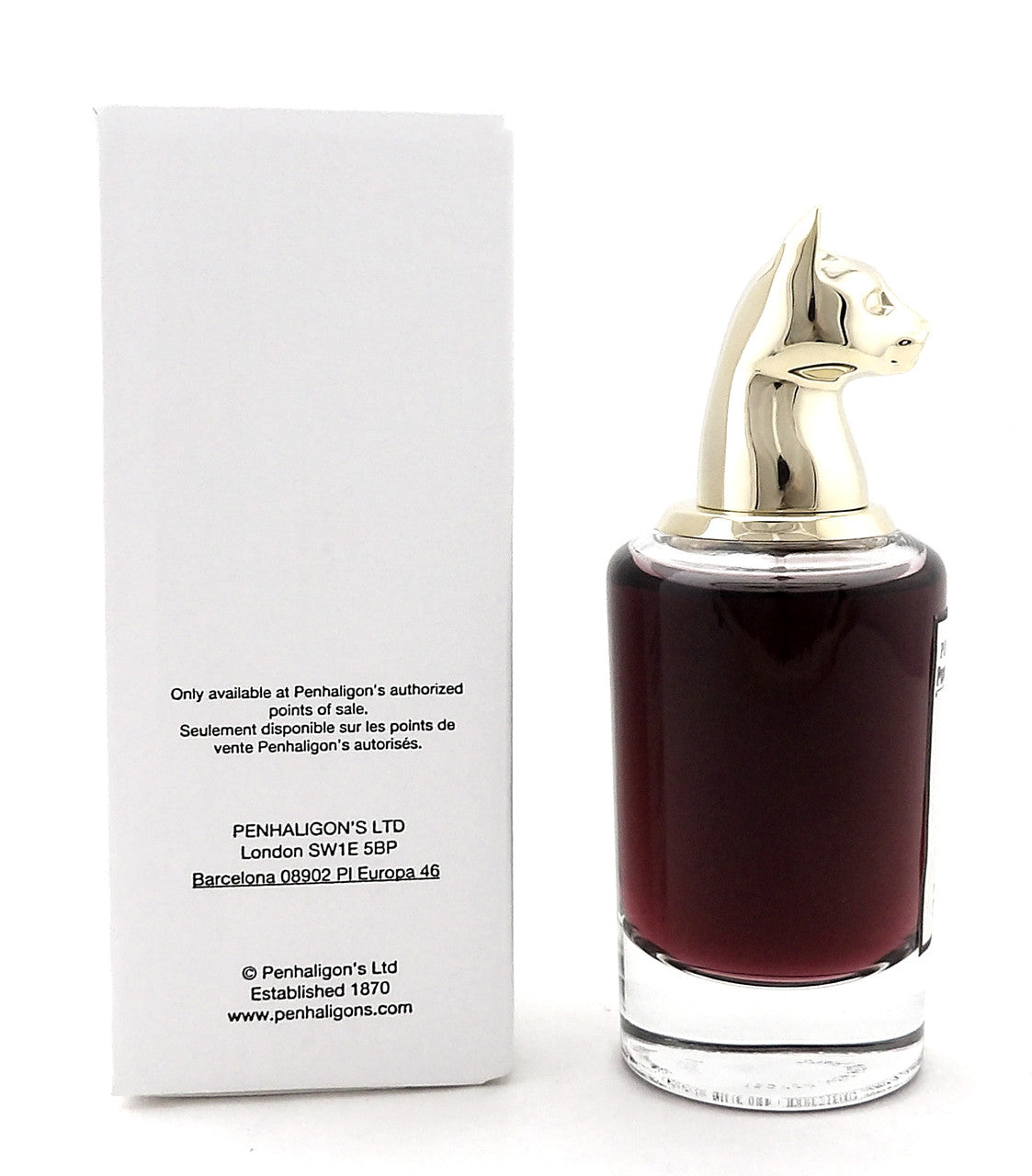 Penhaligon's The BEWITCHING YASMINE 2.5 oz./ 75 ml. Eau de Parfum Spray for Women. New Tester w/Cap