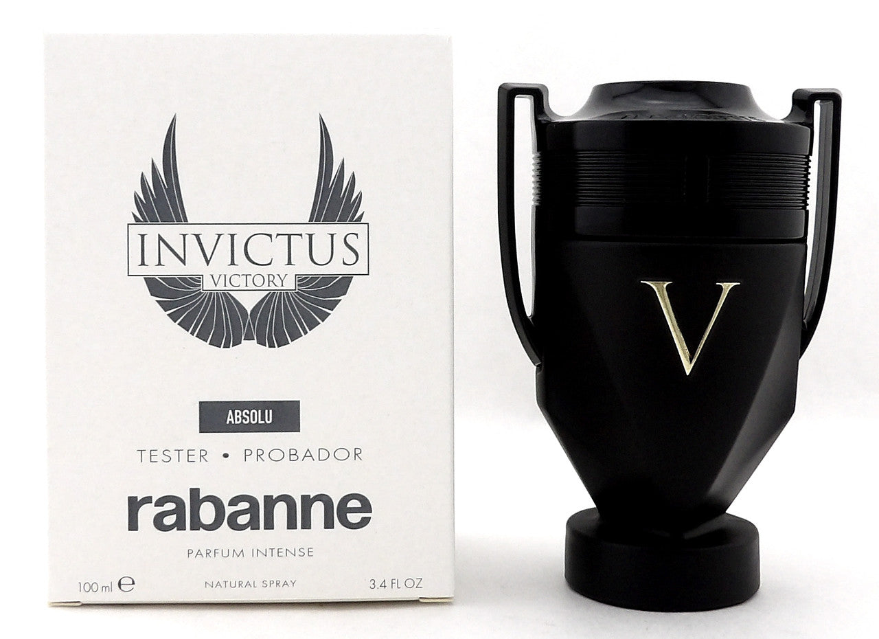 Rabanne Invictus Victory ABSOLU 3.4 oz Parfum Intense Spray for Men New Tester