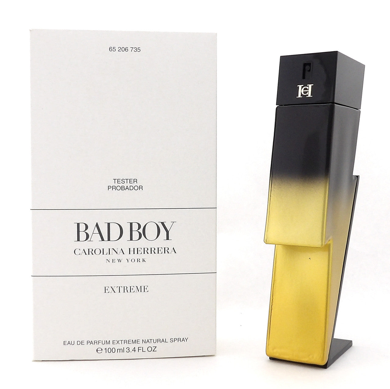 Bad Boy EXTREME by Carolina Herrera 3.4 oz Eau de Parfum Extreme Spray for Men. New Tester