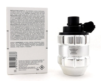 Spicebomb METALLIC MUSK by Viktor & Rolf 3.04 oz. Eau de Parfum Spray for Men. New Tester