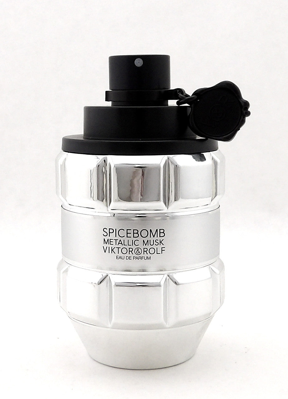 Spicebomb METALLIC MUSK by Viktor & Rolf 3.04 oz. Eau de Parfum Spray for Men. New Tester