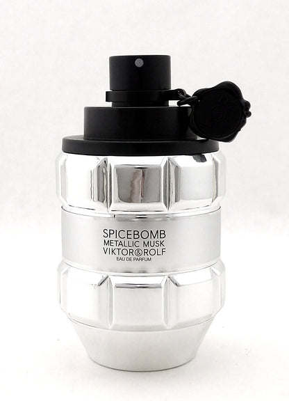 Spicebomb METALLIC MUSK by Viktor & Rolf 3.04 oz. Eau de Parfum Spray for Men. New Tester
