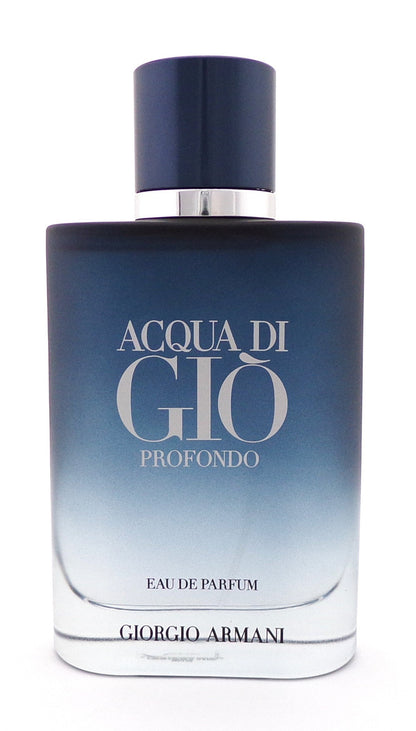 Acqua Di Gio PROFONDO by Giorgio Armani 3.3 oz. Eau de Parfum Refillable Spray for Men. New NO BOX