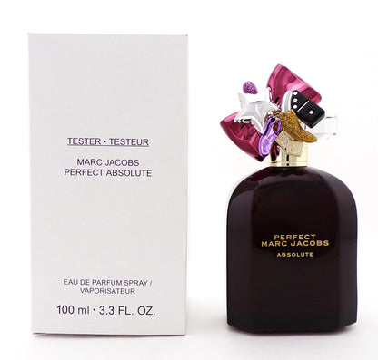 PERFECT ABSOLUTE by Marc Jacobs 3.3 oz. Eau de Parfum Spray for Woman. Brand New TESTER w/Cap