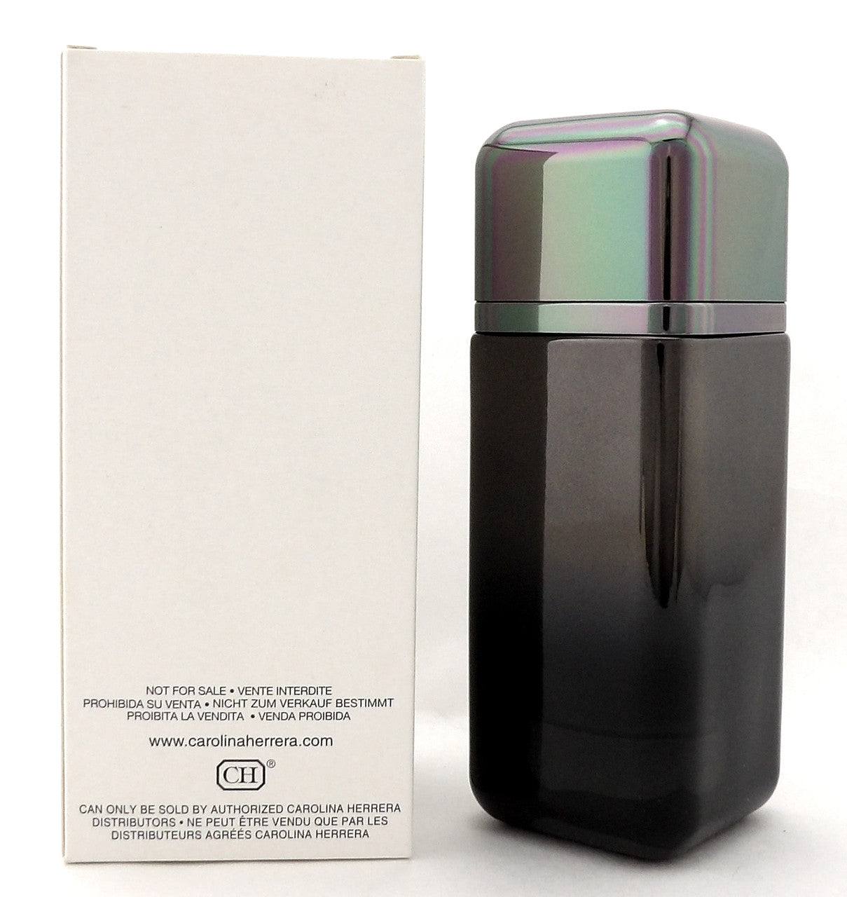 212 VIP Black ELIXIR by Carolina Herrera 3.4 oz EDP Spray for Men. New Tester w/Cap