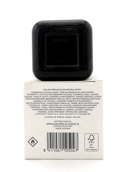 212 VIP Black ELIXIR by Carolina Herrera 3.4 oz EDP Spray for Men. New Tester w/Cap