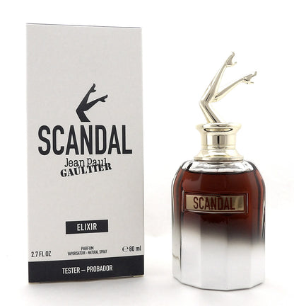 Scandal ELIXIR by Jean Paul Gaultier 2.7oz PARFUM Spray Women. New Tester w/Cap
