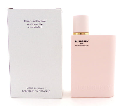 Burberry HER 3.3 oz. Eau de Parfum Intense Spray for Women. Brand New TESTER w/Cap