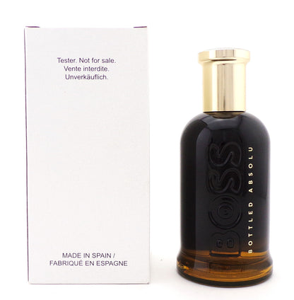 Boss Bottled ABSOLU by Hugo Boss 3.3 oz. Parfum Intense Spray for Men. Brand New TESTER w/Cap