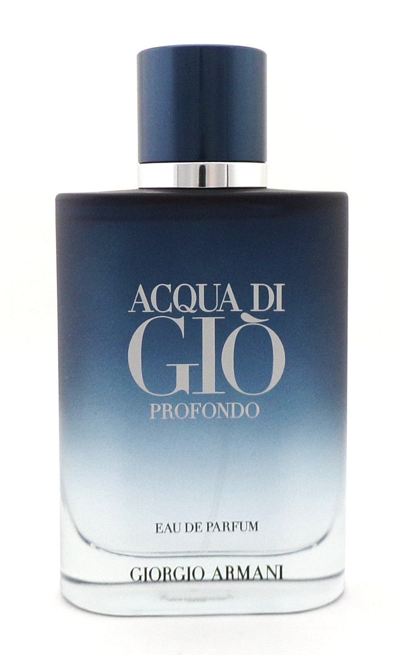Acqua di Gio PROFONDO by Giorgio Armani 3.3 oz. Eau de Parfum Refillable Spray for Men. Brand New TESTER w/Cap
