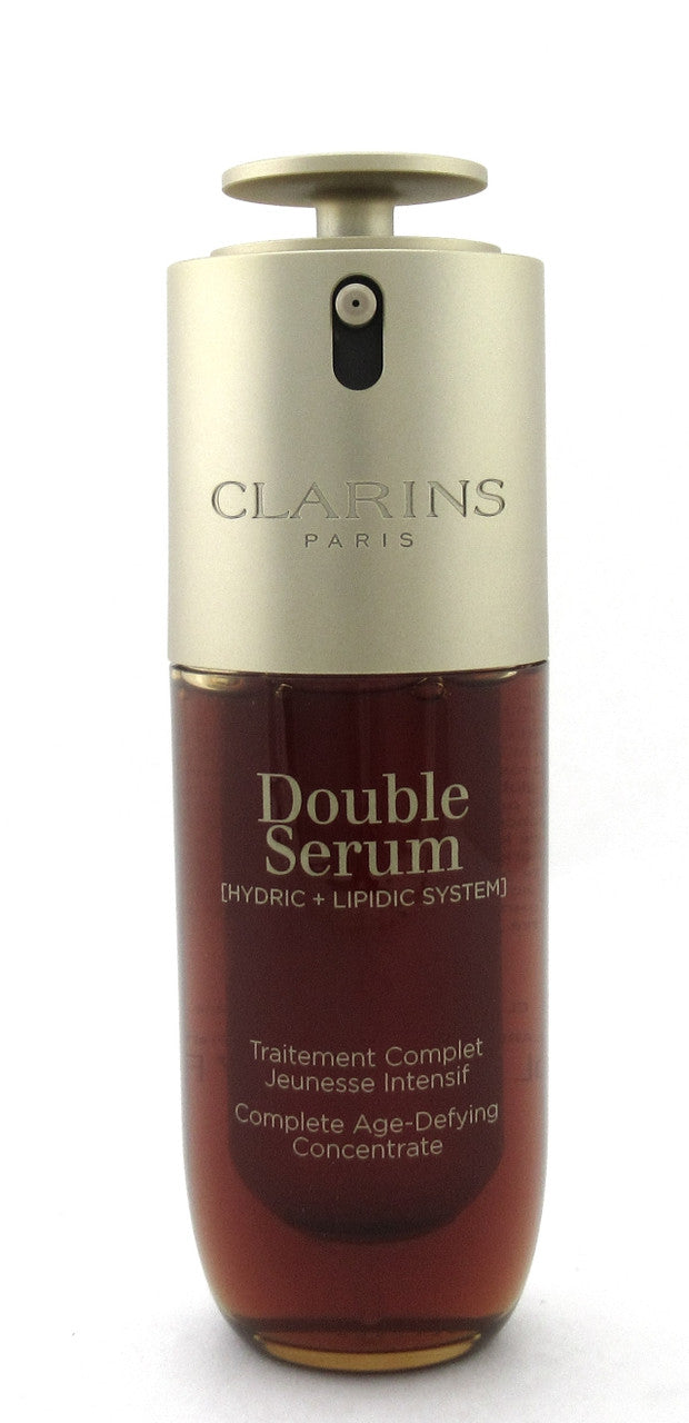 Clarins Double Serum Complete Age Defying Concentrate 50 ml./ 1.7 oz. New Packaging NO BOX