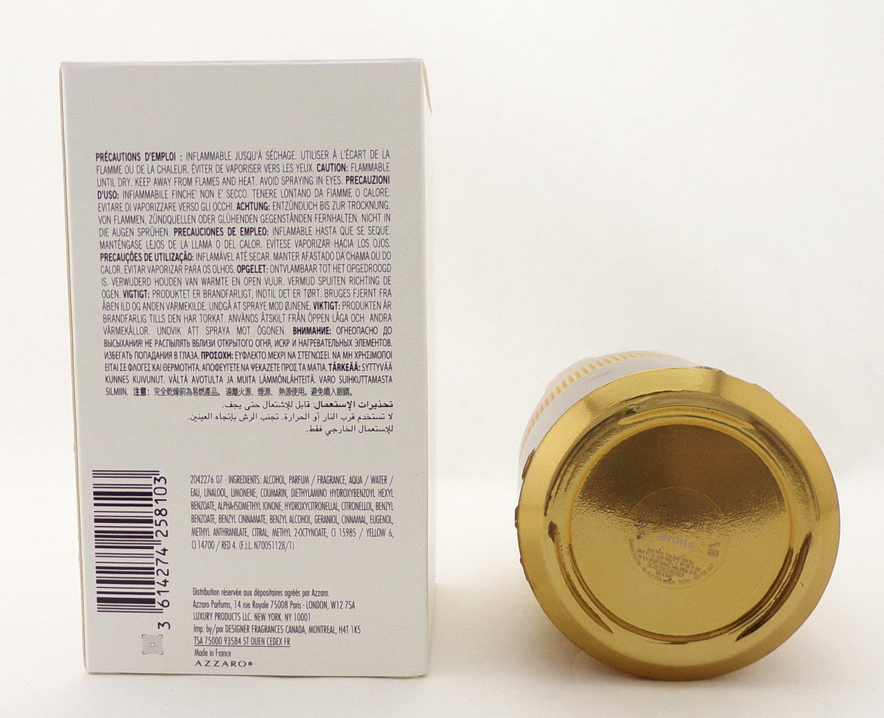 Azzaro FOREVER WANTED Elixir 3.38 oz. Parfum Spray for Men. New TESTER w/Cap