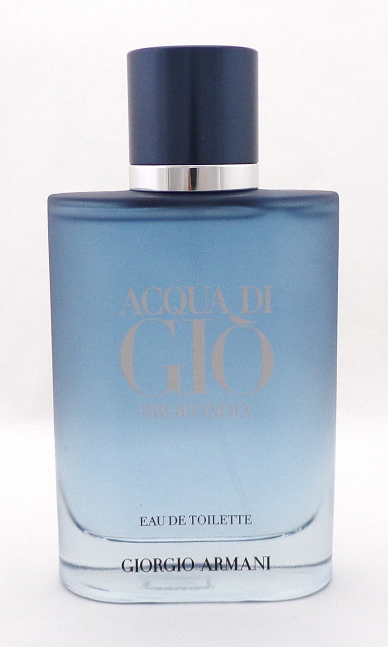 Acqua di Gio PROFONDO 3.3 oz. Eau de Toilette Spray for Men. Brand New TESTER w/Cap