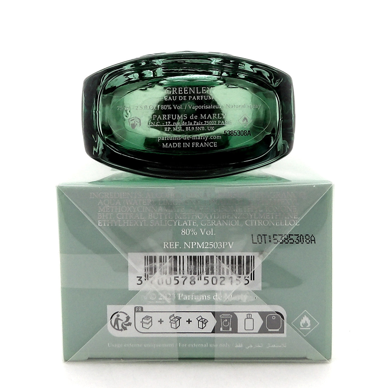 Parfums de Marly GREENLEY 2.5 oz. Eau de Parfum Spray for Men. New in Sealed Box