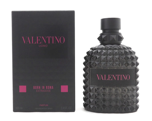 Valentino Uomo Born in Roma EXTRADOSE 3.4 oz. Parfum Spray for Men. New NO Cellophane