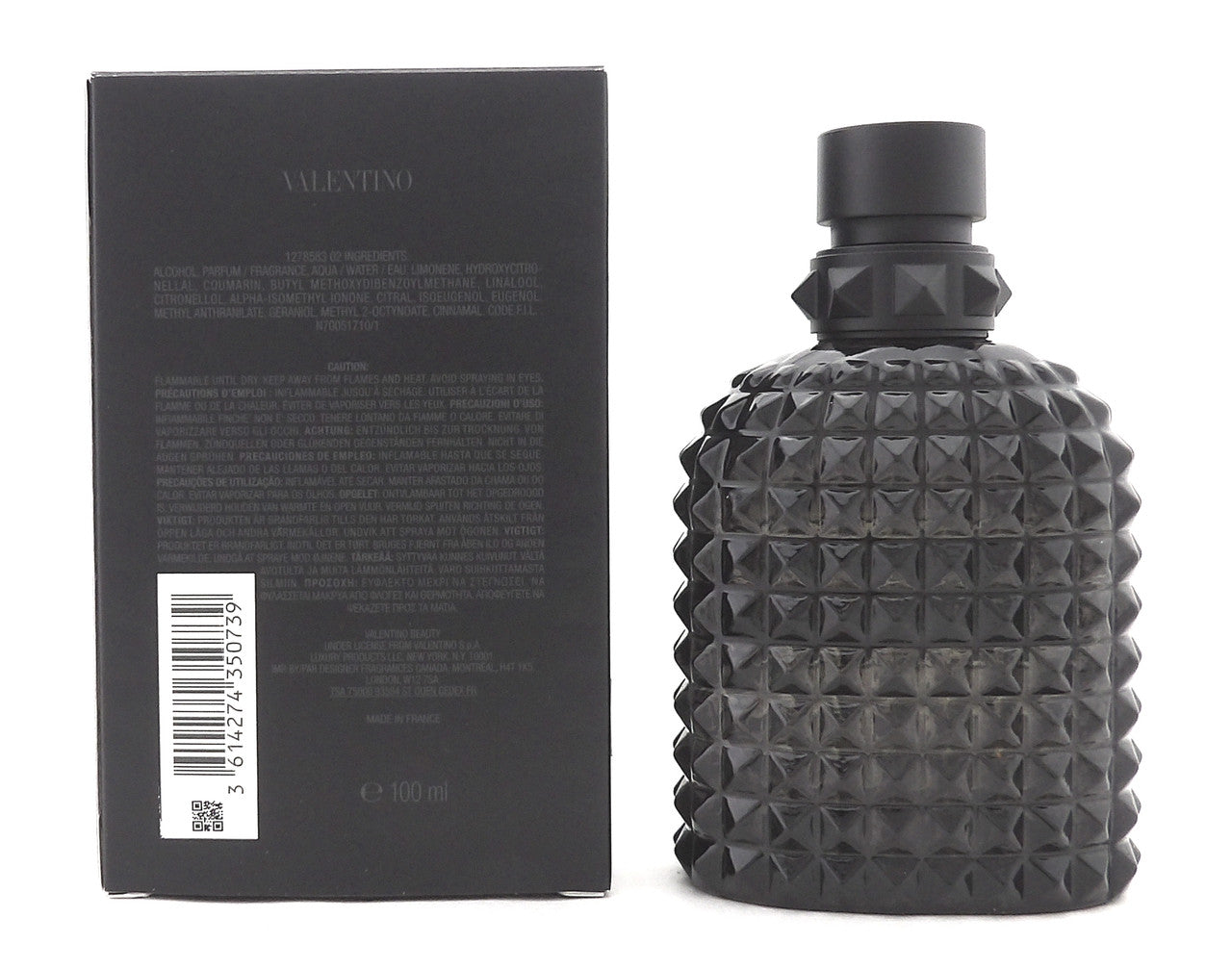 Valentino Uomo Born in Roma EXTRADOSE 3.4 oz. Parfum Spray for Men. New NO Cellophane