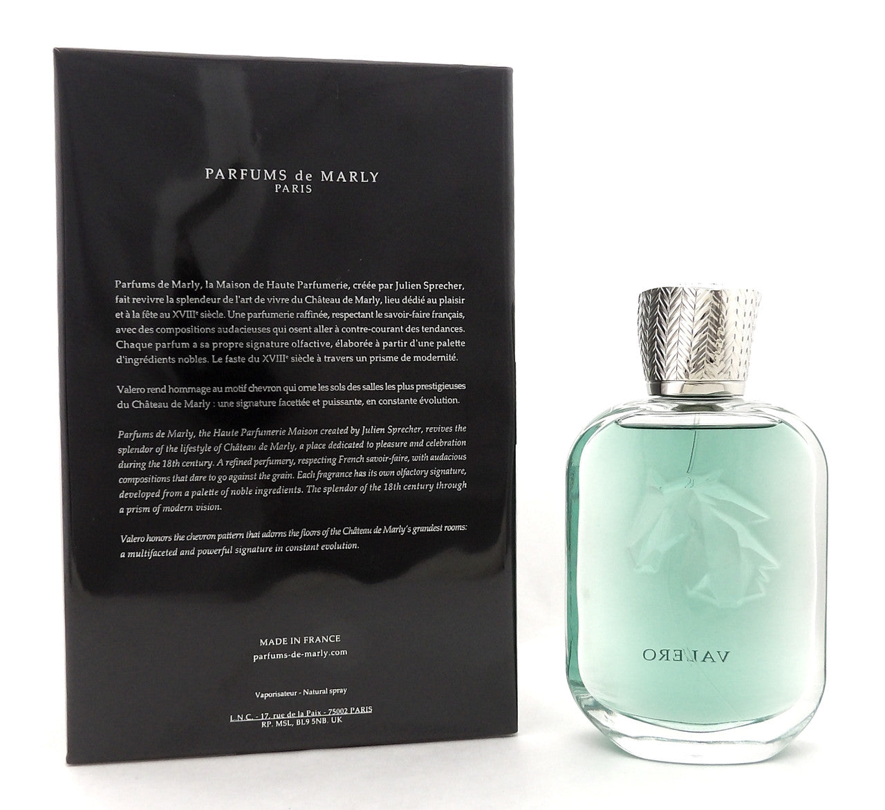 VALERO by Parfums de Marly 3.4 oz/100 ml Extrait de Parfum Spray for Men. New Sealed Box