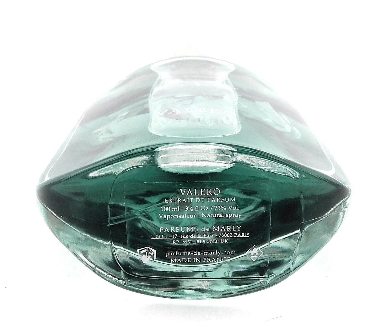 VALERO by Parfums de Marly 3.4 oz/100 ml Extrait de Parfum Spray for Men. New Tester w/Cap
