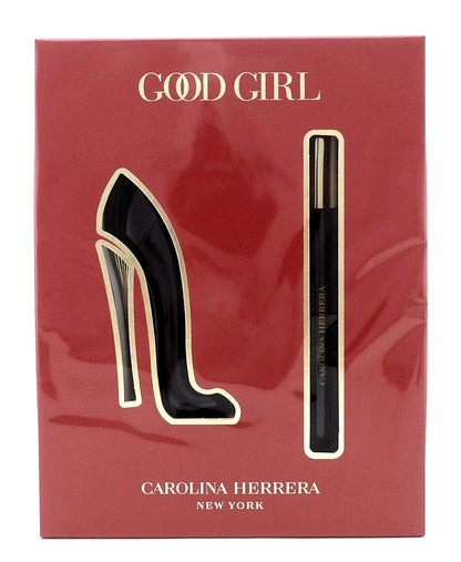 GOOD GIRL by Carolina Herrera 7ml + 10ml EDP MINI Travel Set for Women. New Sealed Box