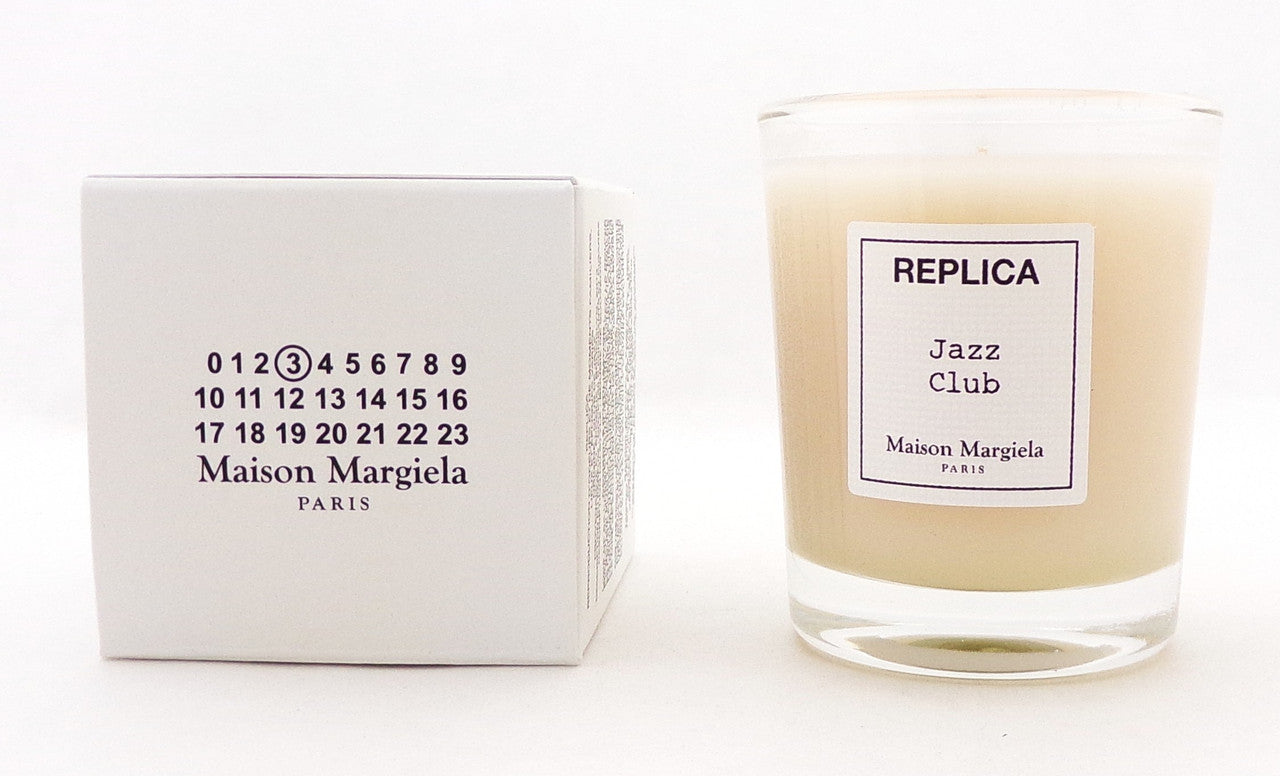Replica JAZZ CLUB by Maison Margiela Scented Candle 1.23 oz. Brand New Box NO CELLOPHANE Lot of 2 Candles