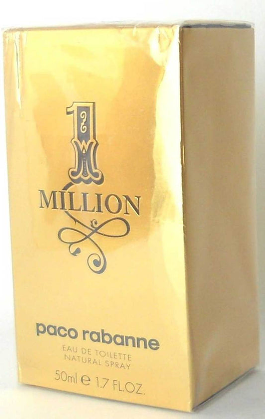 1 Million by Paco Rabanne Eau de Toilette Spray 1.7 oz.in Damaged Box