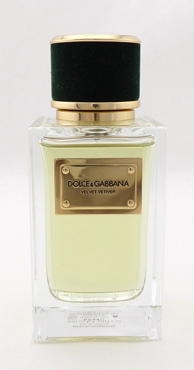 Dolce & Gabbana VELVET VETIVER 3.3 oz. Eau de Parfum Spray Unisex. NO BOX Lower Fragrance Level