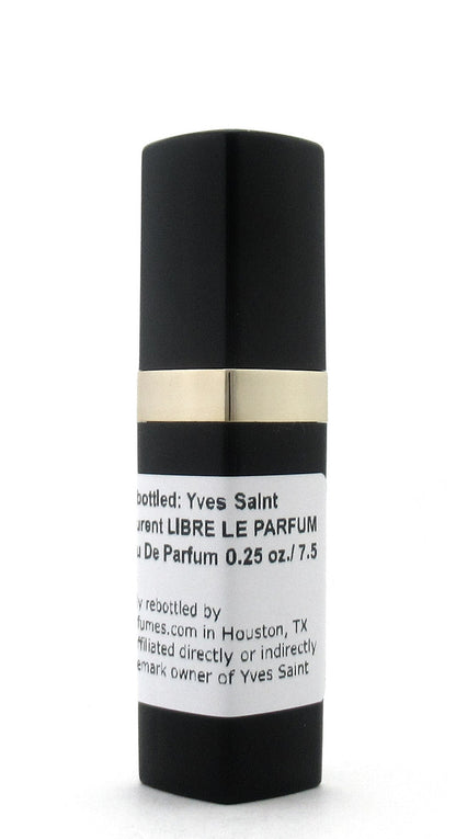Rebottled: YSL LIBRE LE PARFUM Eau De Parfum Refillable Spray 0.25 oz./ 7.5 ml.