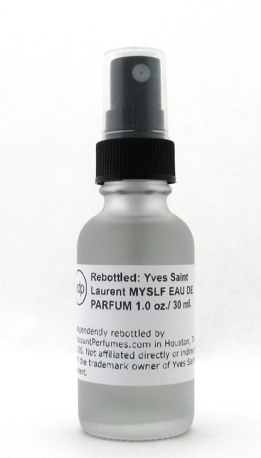 Rebottled: YSL MYSLF Eau De Parfum Refillable Spray 1.0 oz./ 30 ml. NO BOX
