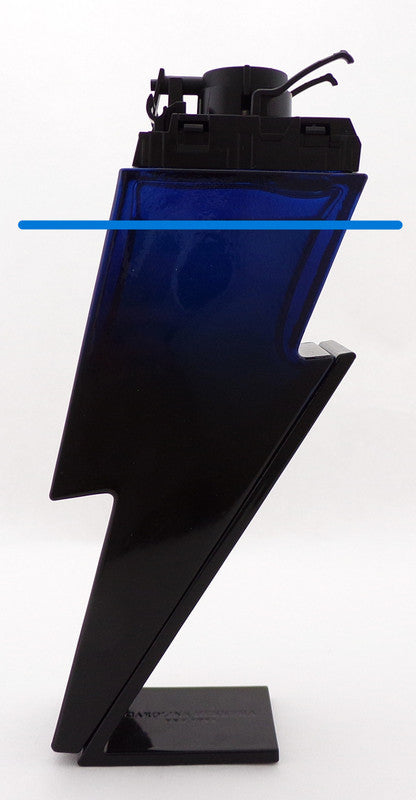 Bad Boy Cobalt by Carolina Herrera 3.4 oz. Eau de Parfum Spray for Men. NO BOX Lower Fragrance Level Damaged Top