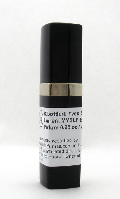 Rebottled:YSL MYSLF Eau De Parfum Refillable Spray 0.25 oz./ 7.5 ml.