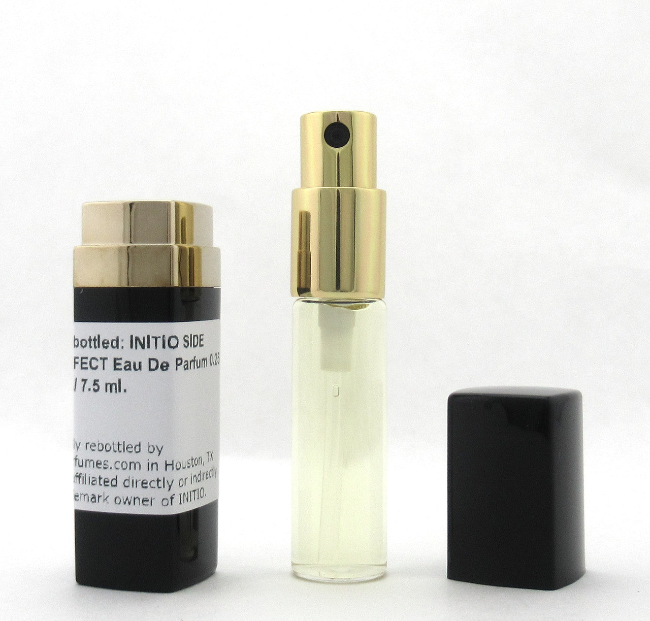 Rebottled: INITIO SIDE EFFECT Eau De Parfum Refillable Spray 0.25 oz./ 7.5 ml.
