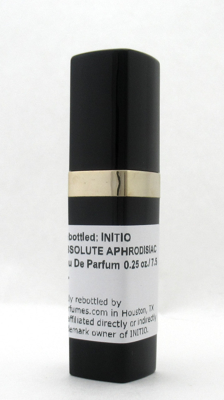 Rebottled: INITIO ABSOLUTE APHRODISIAC Eau De Parfum Refillable Spray 0.25 oz./ 7.5 ml.