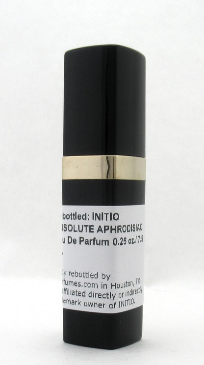 Rebottled: INITIO ABSOLUTE APHRODISIAC Eau De Parfum Refillable Spray 0.25 oz./ 7.5 ml.