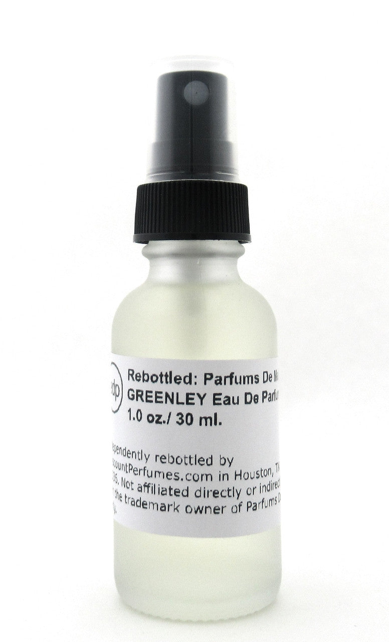 Rebottled: Parfums de Marly GREENLEY  Eau De Parfum Refillable Spray 1.0 oz./ 30 ml. NO BOX