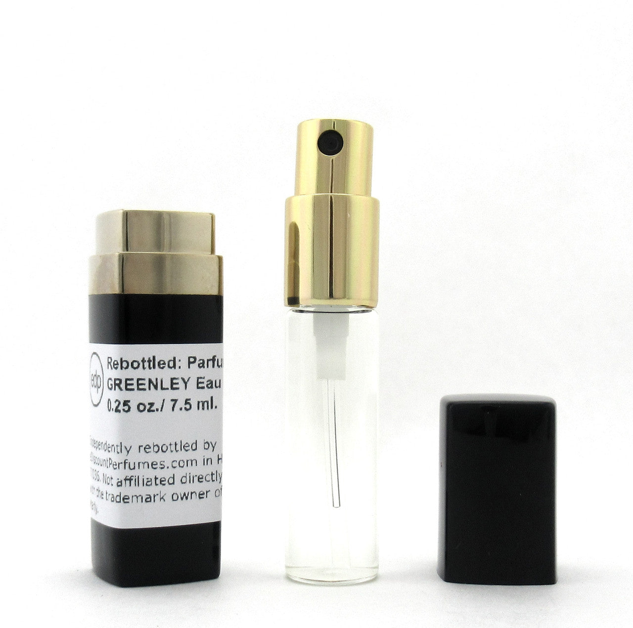 Rebottled:Parfums de Marly GREENLEY Eau De Parfum Refillable Spray 0.25 oz./ 7.5 ml. NO BOX