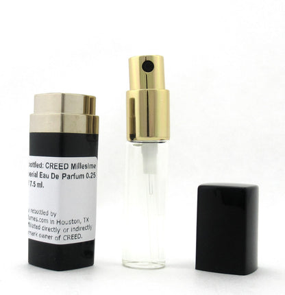 Rebottled:CREED Millesime Imperial Eau De Parfum Refillable Spray 0.25 oz./ 7.5 ml. NO BOX