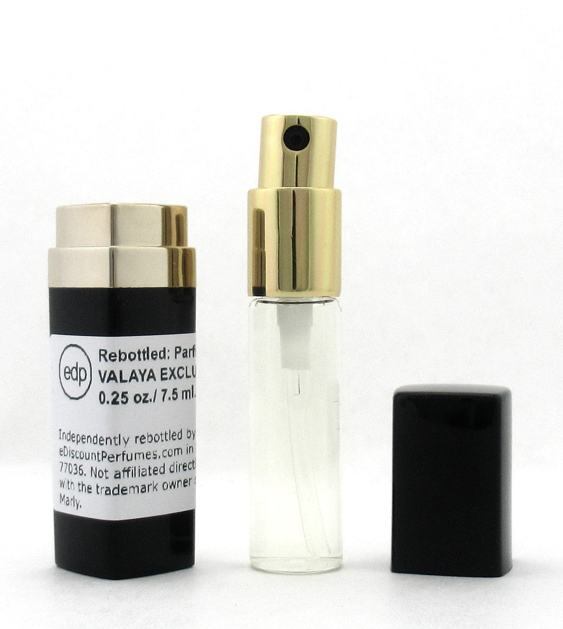 Rebottled: Parfums De Marly VALAYA EXCLUSIF PARFUM Refillable Spray 0.25 oz./ 7.5 ml.