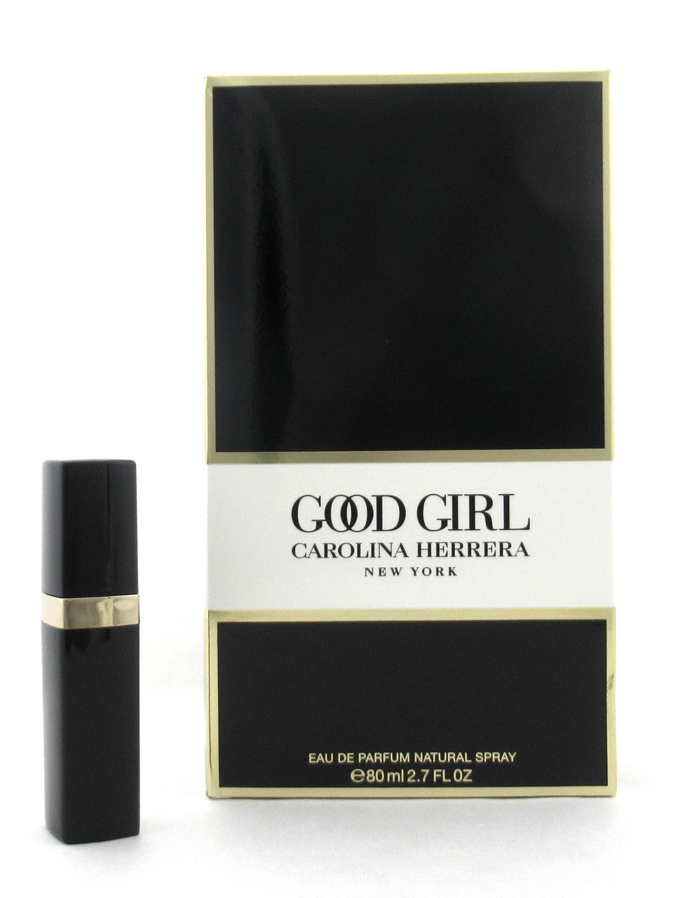 Rebottled: GOOD GIRL by Carolina Herrera Eau De Parfum Refillable Spray 0.25 oz./ 7.5 ml.