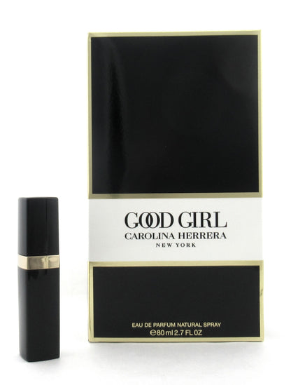Rebottled: GOOD GIRL by Carolina Herrera Eau De Parfum Refillable Spray 0.25 oz./ 7.5 ml.