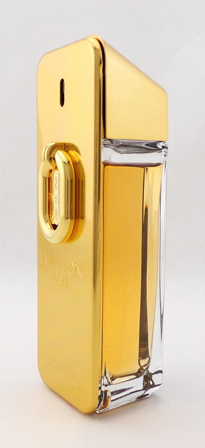One Million GOLD by Paco Rabanne 3.4 oz. Eau de Parfum Intense Spray for Men. NO BOX Lower Fragrance Level