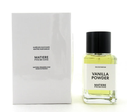 Matiere Premiere VANILLA POWDER 3.3 oz. EDP Spray Unisex New Damaged Box