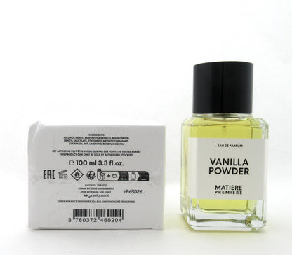 Matiere Premiere VANILLA POWDER 3.3 oz. EDP Spray Unisex New Damaged Box